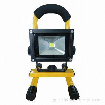 20W RGB LED Rechargeable Floodlight with CE, RoHS, SAA Marks